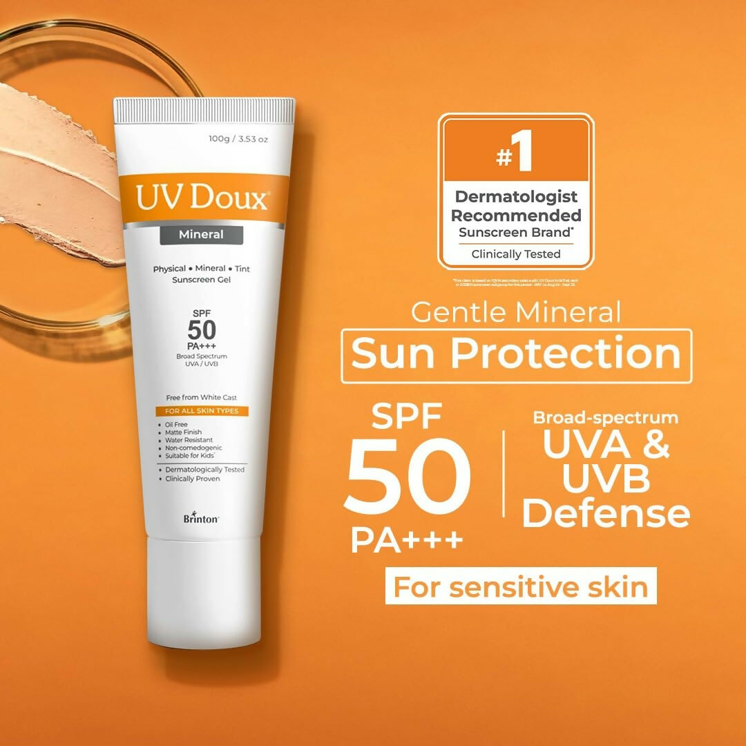 Brinton UV Doux Mineral Sunscreen SPF 50 PA+++ - Dista