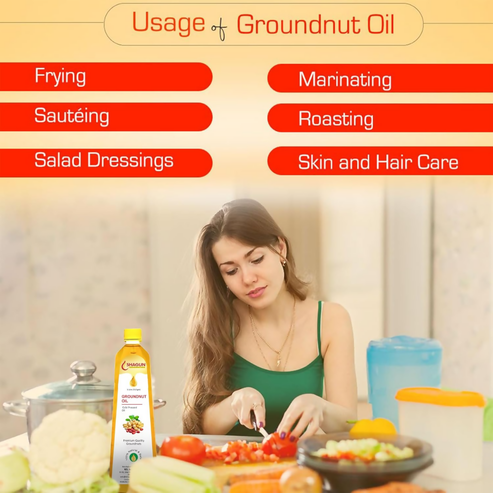 Shagun Cold Pressed Groundnut Oil - Dista