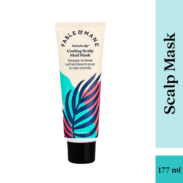 Fable & Mane Sahascalp Soothing Scalp Mud Mask - Distacart