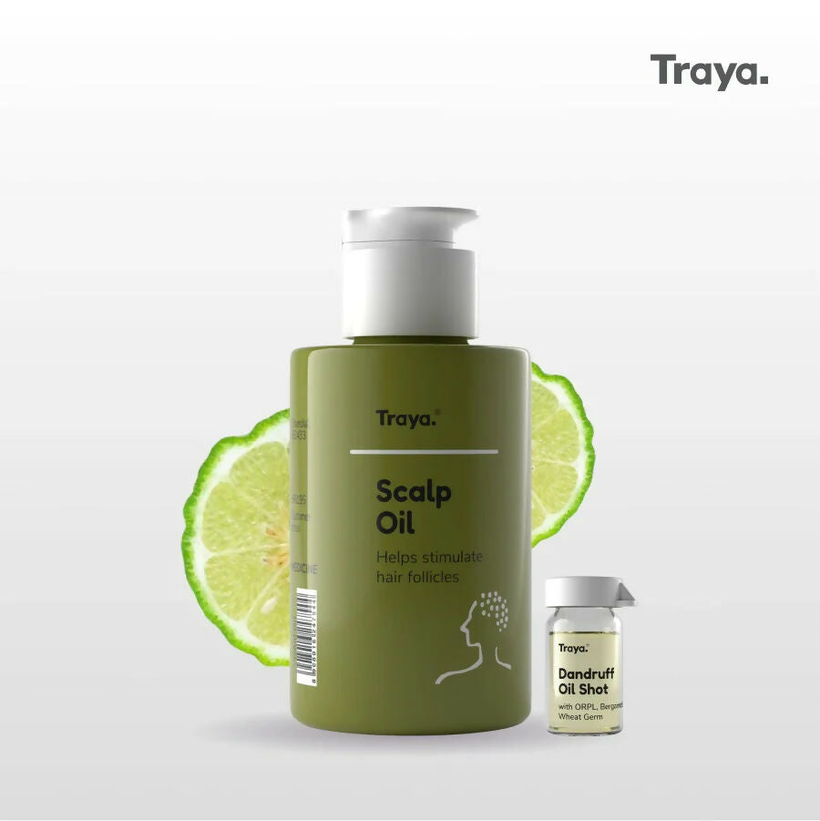 Traya Scalp Oil with Dandruff Oil Shot