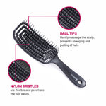 Thumbnail for MiDazzle Hair Brush (Black 3D) MIHB0015 - Distacart