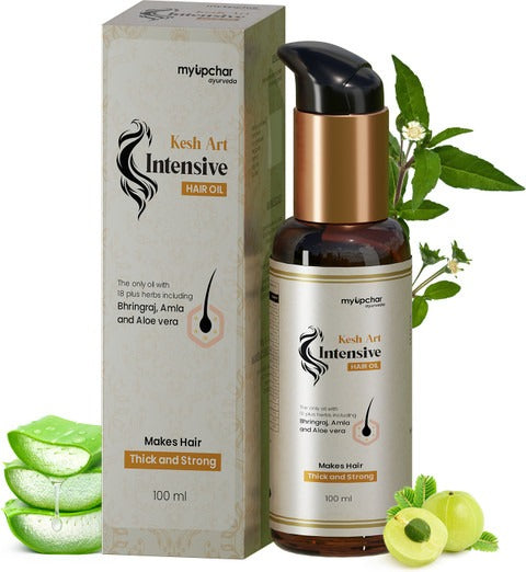 myUpchar Ayurveda Kesh Art Bhringraj Hair Growth Oil - Distacart