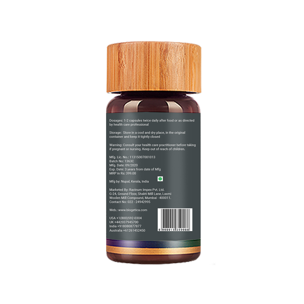 Biogetica Hairgrow Advance  Hair Support Capsules - Distacart
