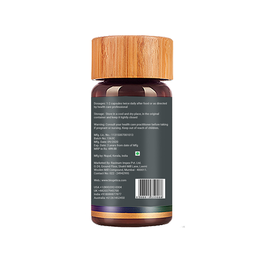 Biogetica Hairgrow Advance  Hair Support Capsules - Distacart