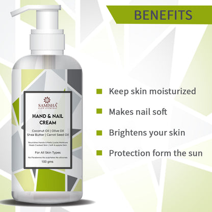 Samisha Hand And Nail Cream - Distacart