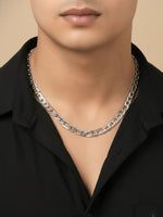 Thumbnail for NVR Men's Silver Toned Stainless Steel Chain - Distacart
