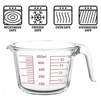 Not Available Glass Measuring Jug with Lid - Dista