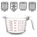 Thumbnail for Not Available Glass Measuring Jug with Lid - Dista