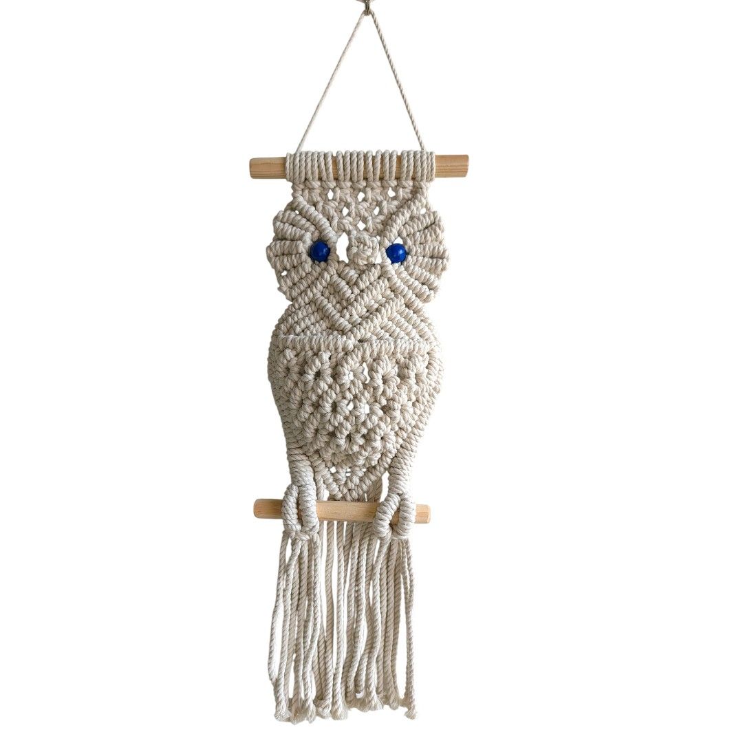 Sun Mun Decors Premium Macrame Owl