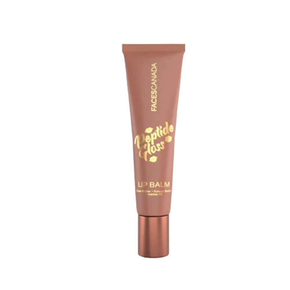 Faces Canada Peptide Gloss Lip Balm - Mocha Melt 01