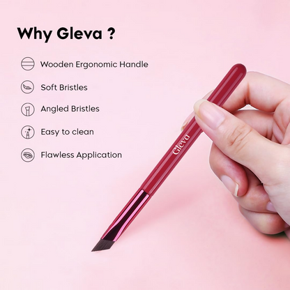 Gleva Multi-Function Eyebrow Brush - Pink - Distacart