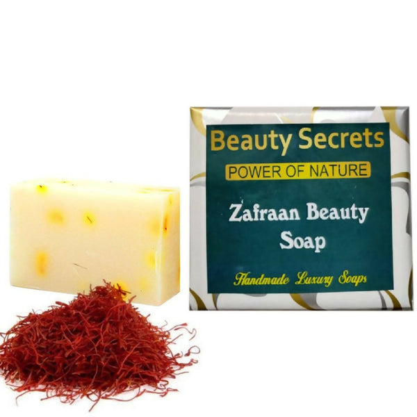 Beauty Secrets Cold Pressed Handmade Zafraan Crystal Glow Skin Whitening Soap - Distacart