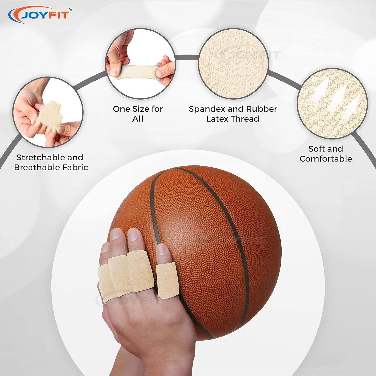 JoyFit Finger Support (Grey) - Distacart