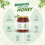 Thumbnail for Farm Naturelle Neem Flora Honey – Pure, Raw & Natural Honey for Health