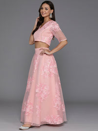 Thumbnail for Ahalyaa women's wear Traditional wear lehenga choli - Pink - Distacart