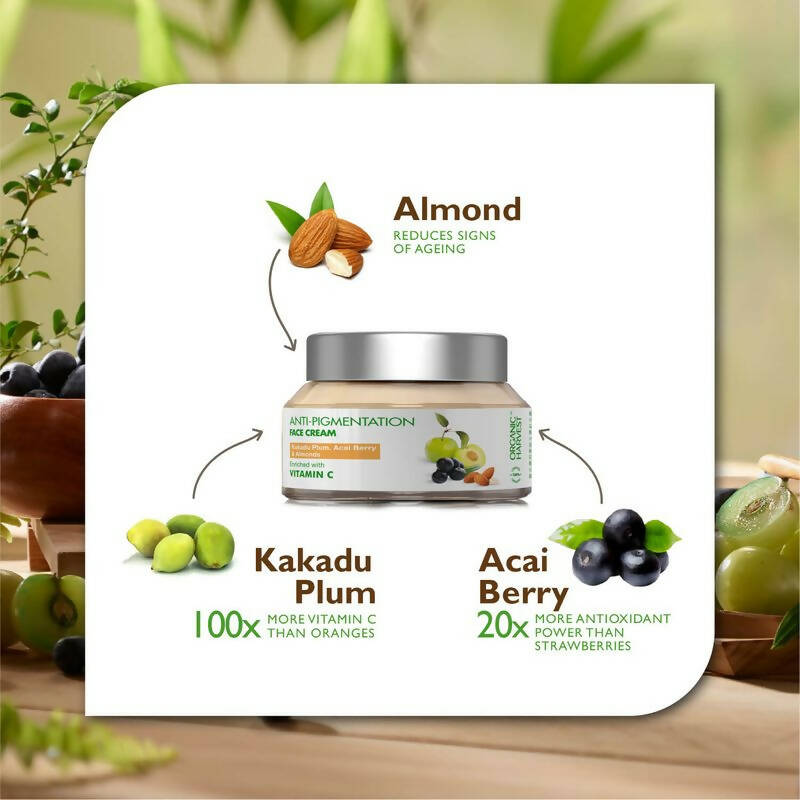 Organic Harvest Activ Luminosity Anti Pigmentation Cream - Distacart