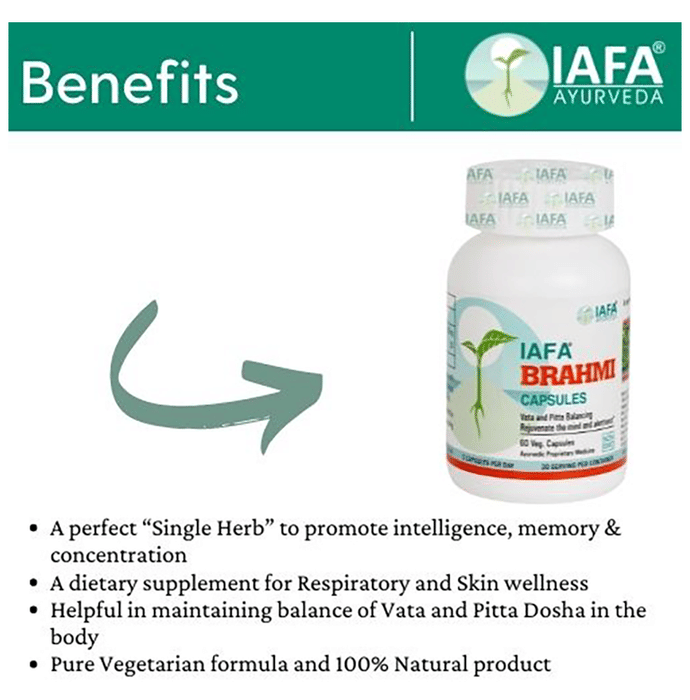 Iafa Brahmi Veg Capsule