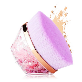 Gleva Foundation Makeup Brush Crystal Purple - Distacart