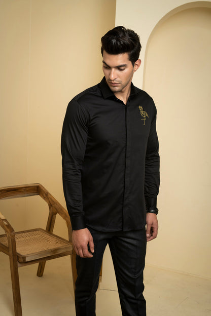 Perto Crane Shirt by Hilo Design - Distacart