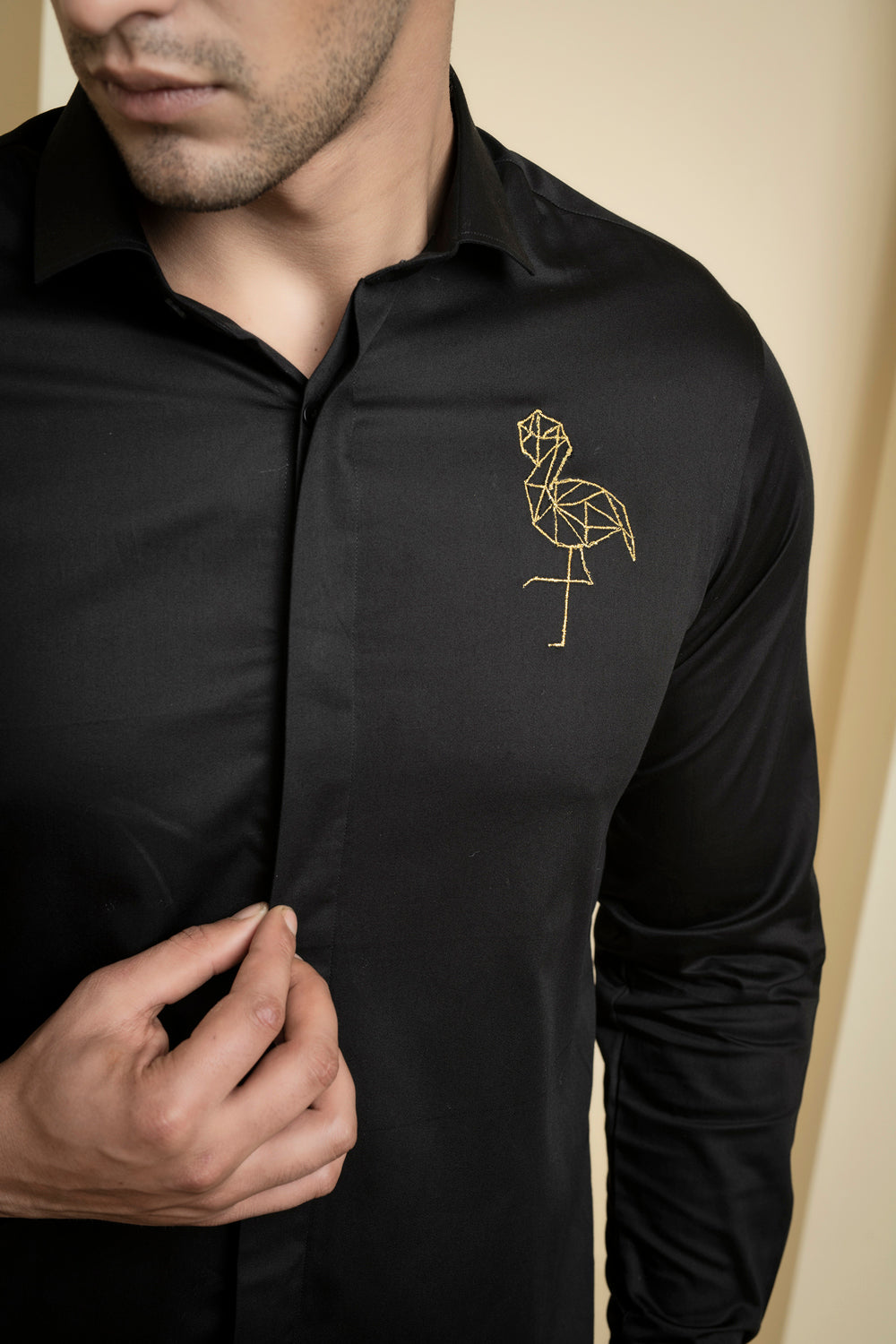 Perto Crane Shirt by Hilo Design - Distacart