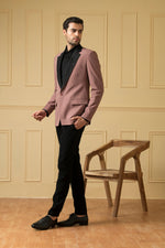 Thumbnail for Dark Mauve Blazer by Hilo Design