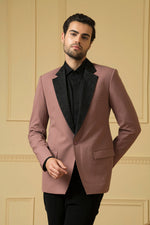 Thumbnail for Dark Mauve Blazer by Hilo Design