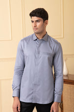 Thumbnail for Ragic Grey Pintuck Shirt by Hilo Design