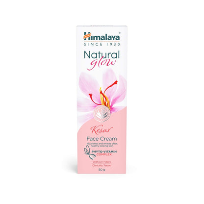 Himalaya Natural Glow Face Cream - Saffron - Distacart