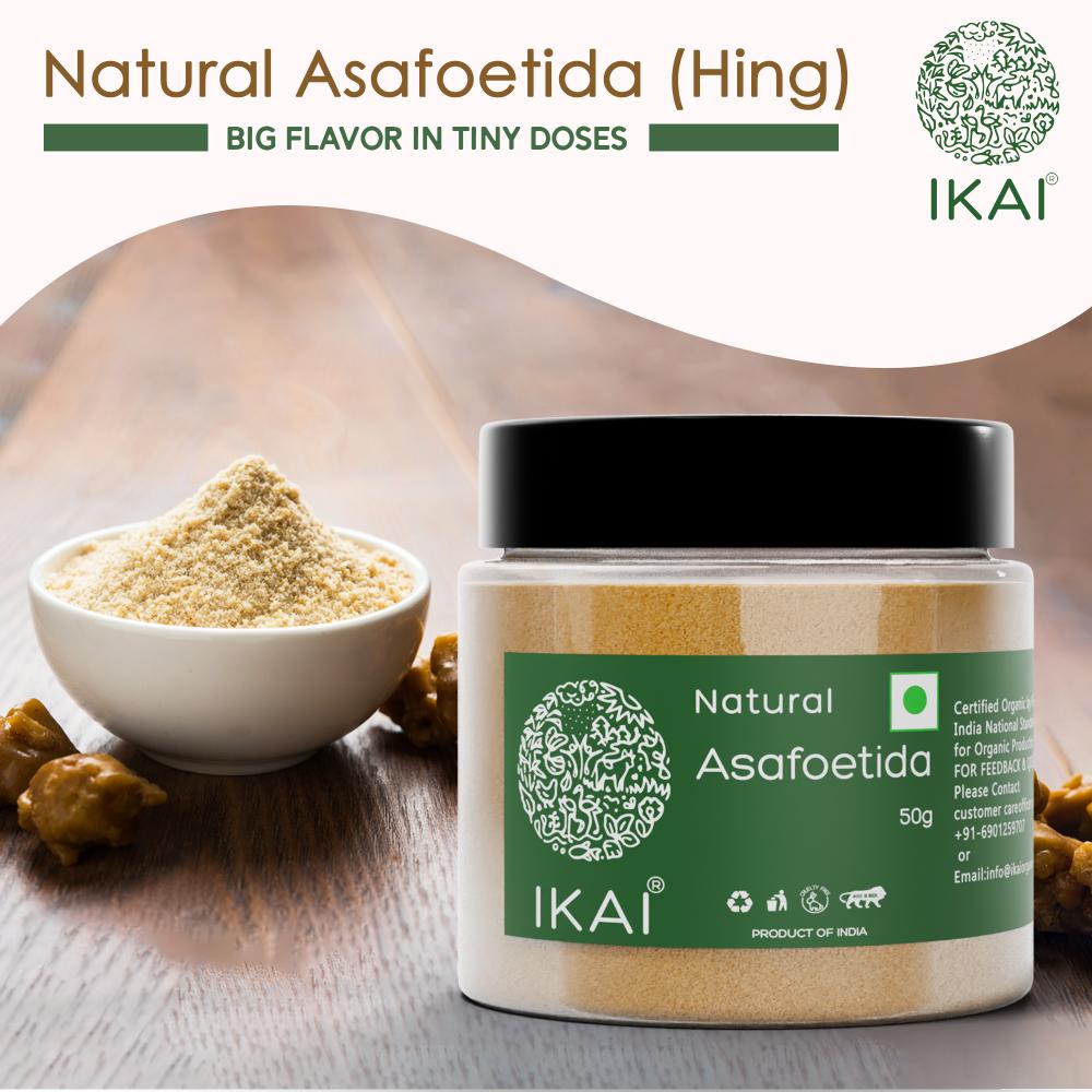 IKAI Organic Natural Asafoiteda Hing