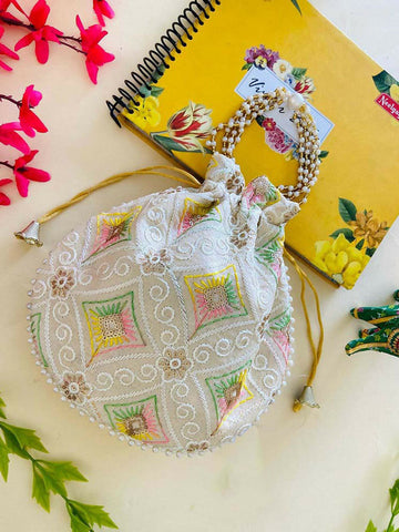 Joban Fashion Potli Bags - Multicolor - Dista
