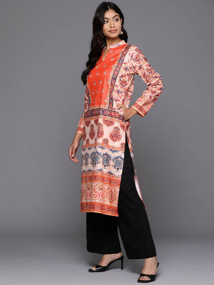 Ahalyaa Women's Traditional wear Kurta - Multi - Distacart