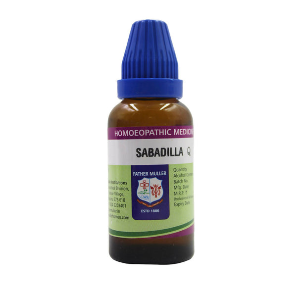 Father Muller Sabadilla Mother Tincture Q - Distacart
