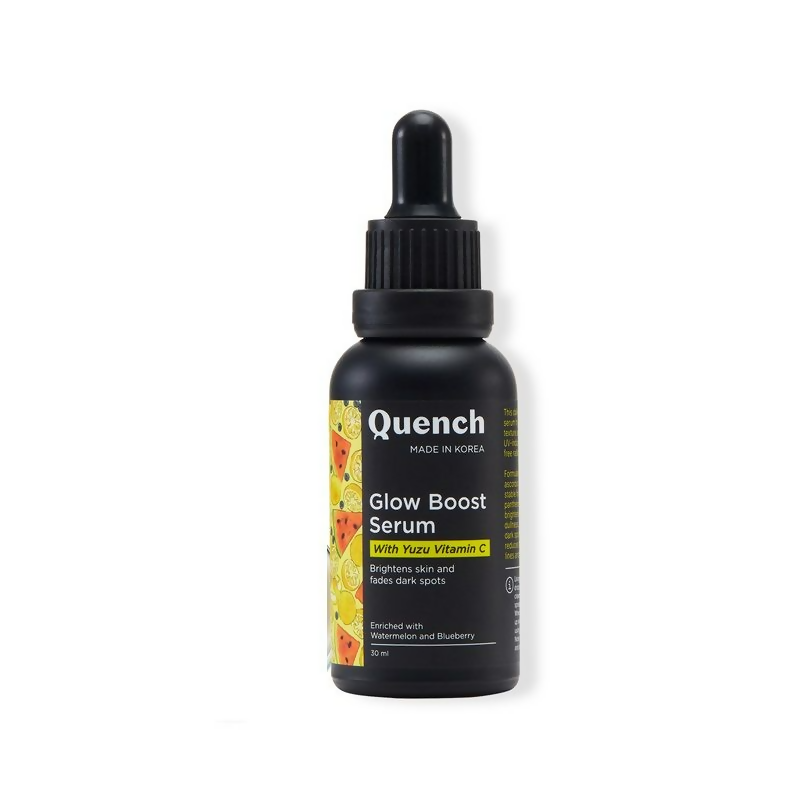 Quench Vitamin C Glow Boost Serum with Yuzu Extracts Brightens & Fades Dark Spots - Distacart