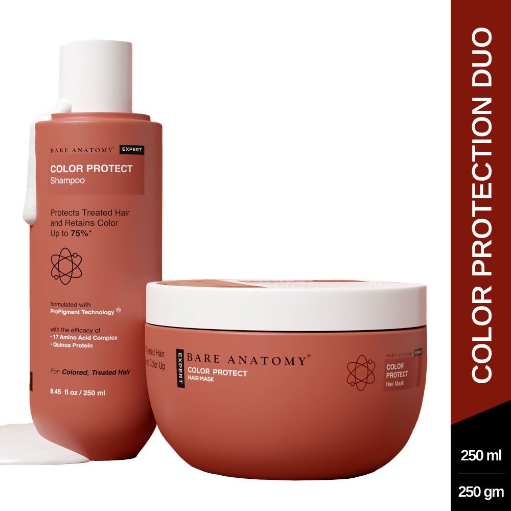 Bare Anatomy Expert Color Protect Hair Mask & Shampoo - Distacart