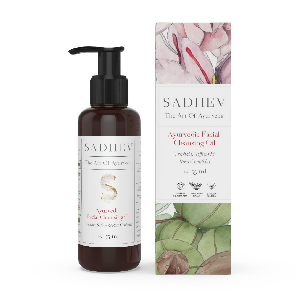 Sadhev Ayurvedic Facial Cleansing Oil - Distacart