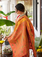 Thumbnail for Shree Shyam Fashion Yellow Soft Silk Saree - Distacart