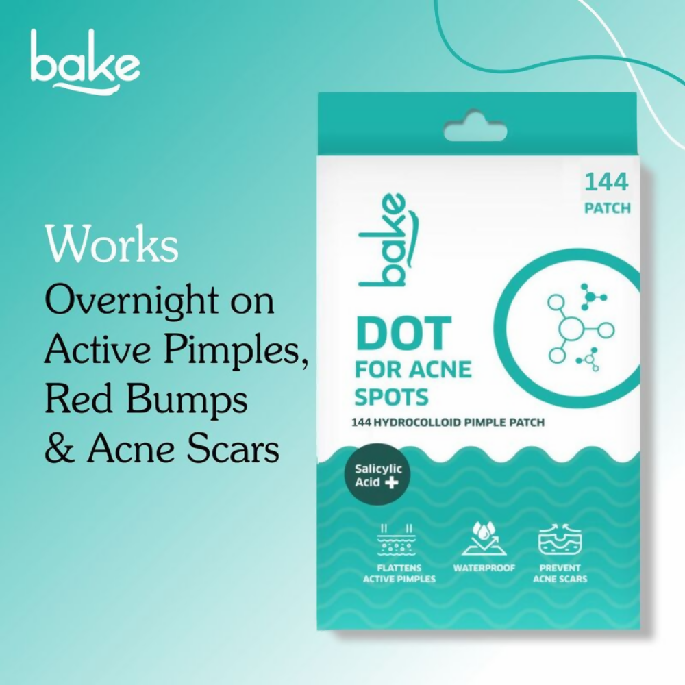 Bake 2% Salicylic Acid Pimple Patches (144 Dots)