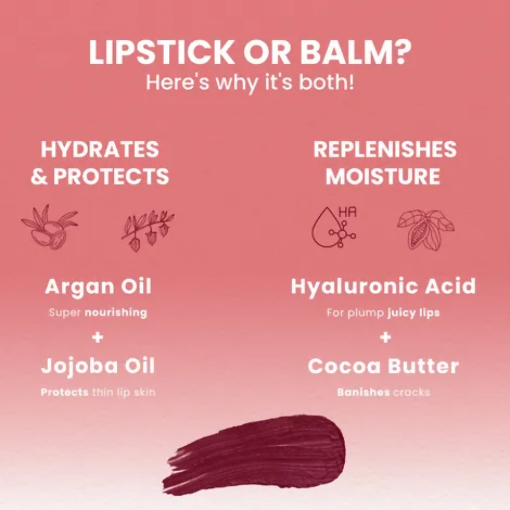 NY Bae Velvet Mousse Liquid Lipstick - Badass Berry 02 - Distacart