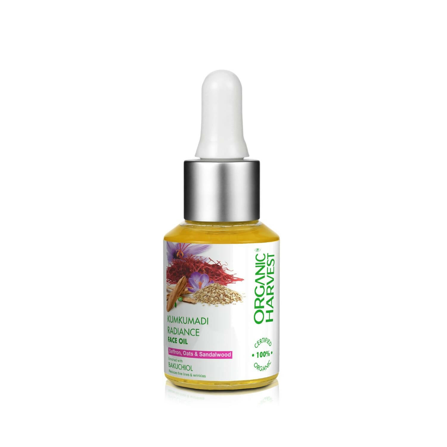 Organic Harvest Kumkumadi Radiance Face Oil - Distacart