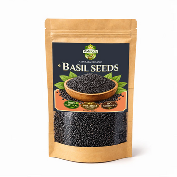 VedaRasa Basil Seeds (Sabja Seeds) - Distacart
