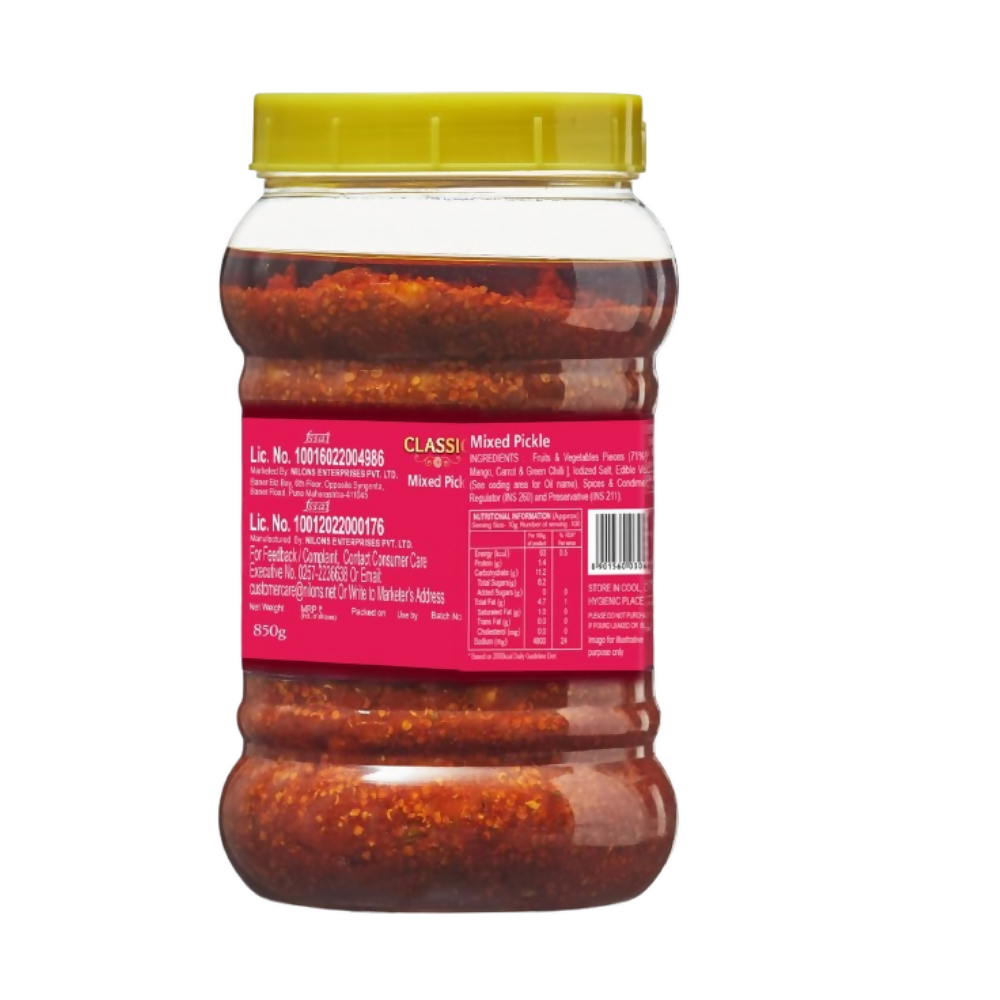 Nilon's Mixed Classic Achar/Pickle Aam ka achar Rajasthani Pickle Traditional Achar - Dista