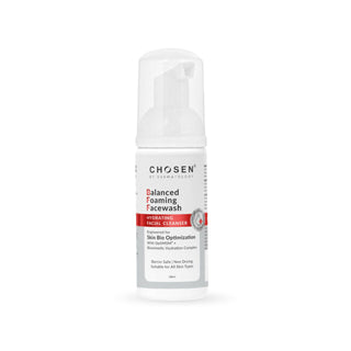 Chosen Balanced Foaming Facewash Daily Face Cleanser With Optimsm