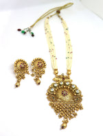 Thumbnail for Joban Fashion White With Rajwadi Polish Necklace Set