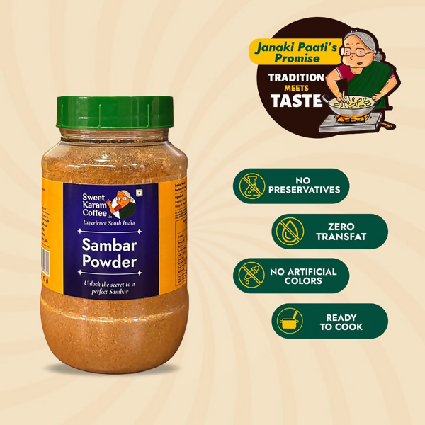 Sweet Karam Coffee Sambar Powder - Distacart