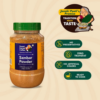 Sweet Karam Coffee Sambar Powder - Distacart