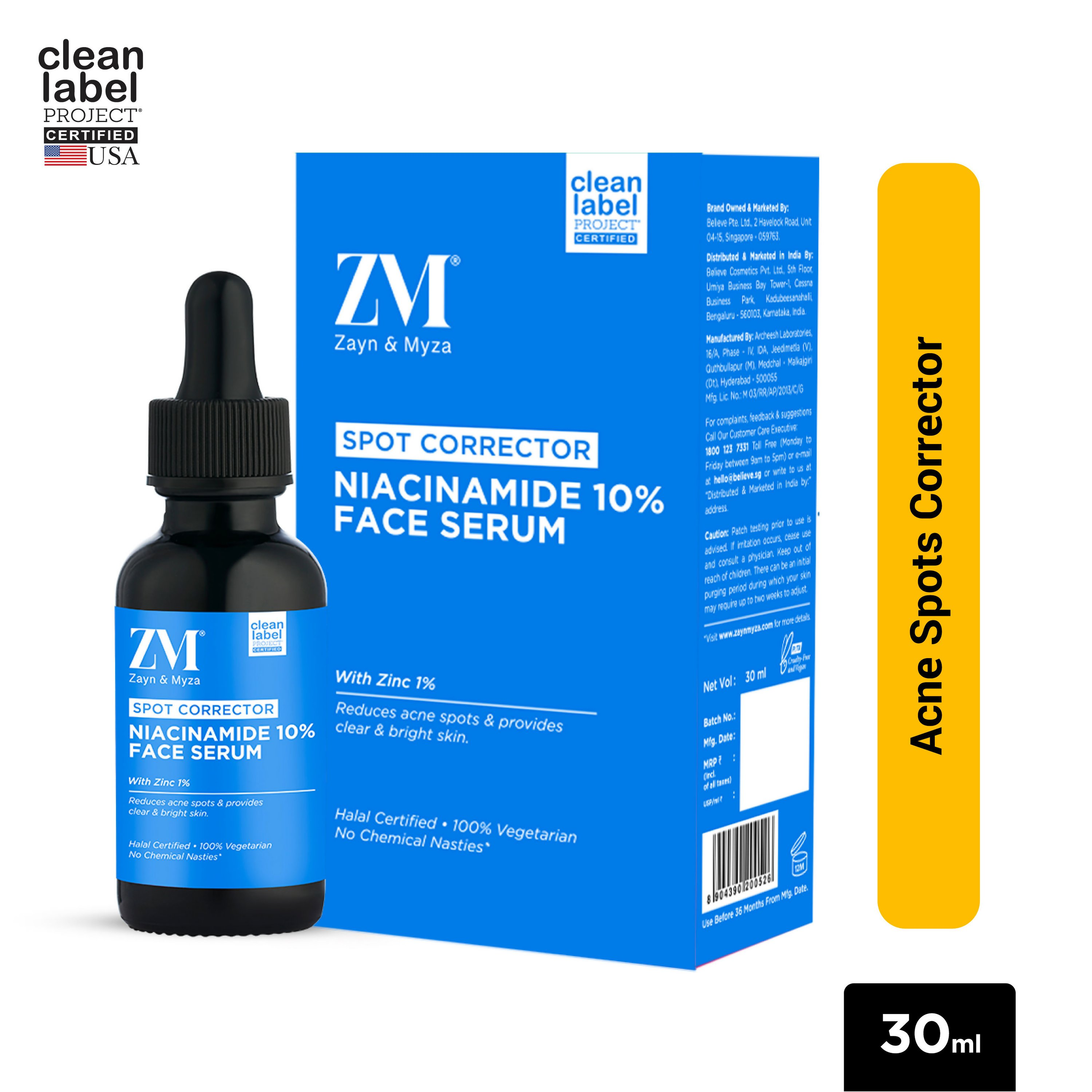 Zayn & Myza Niacinamide 10% Face Serum - Distacart