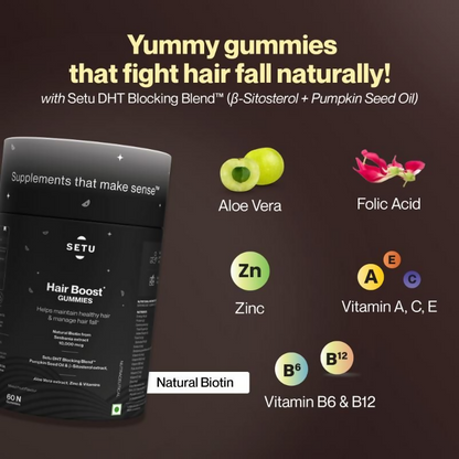 Setu Hair Boost Gummies - Distacart
