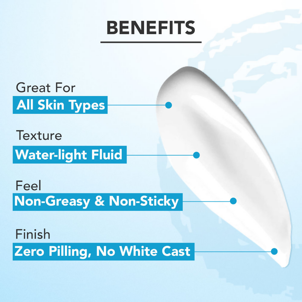 Lotus Herbals Cica + Hyaluronic Acid SPF 50 PA+++ Sunscreen Serum