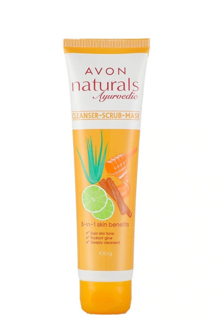 Avon Naturals Ayurvedic Cleanser-Scrub-Mask - Distacart