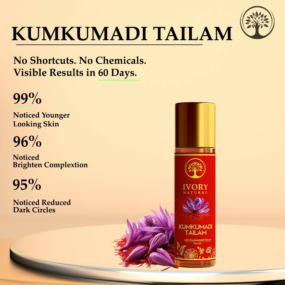 Dève Erbe Puro Kumkumadi Olio 100% Naturale E Non Diluito (5 Ml - 1250 Ml): L'elisir Ayurvedico Per La Pelle